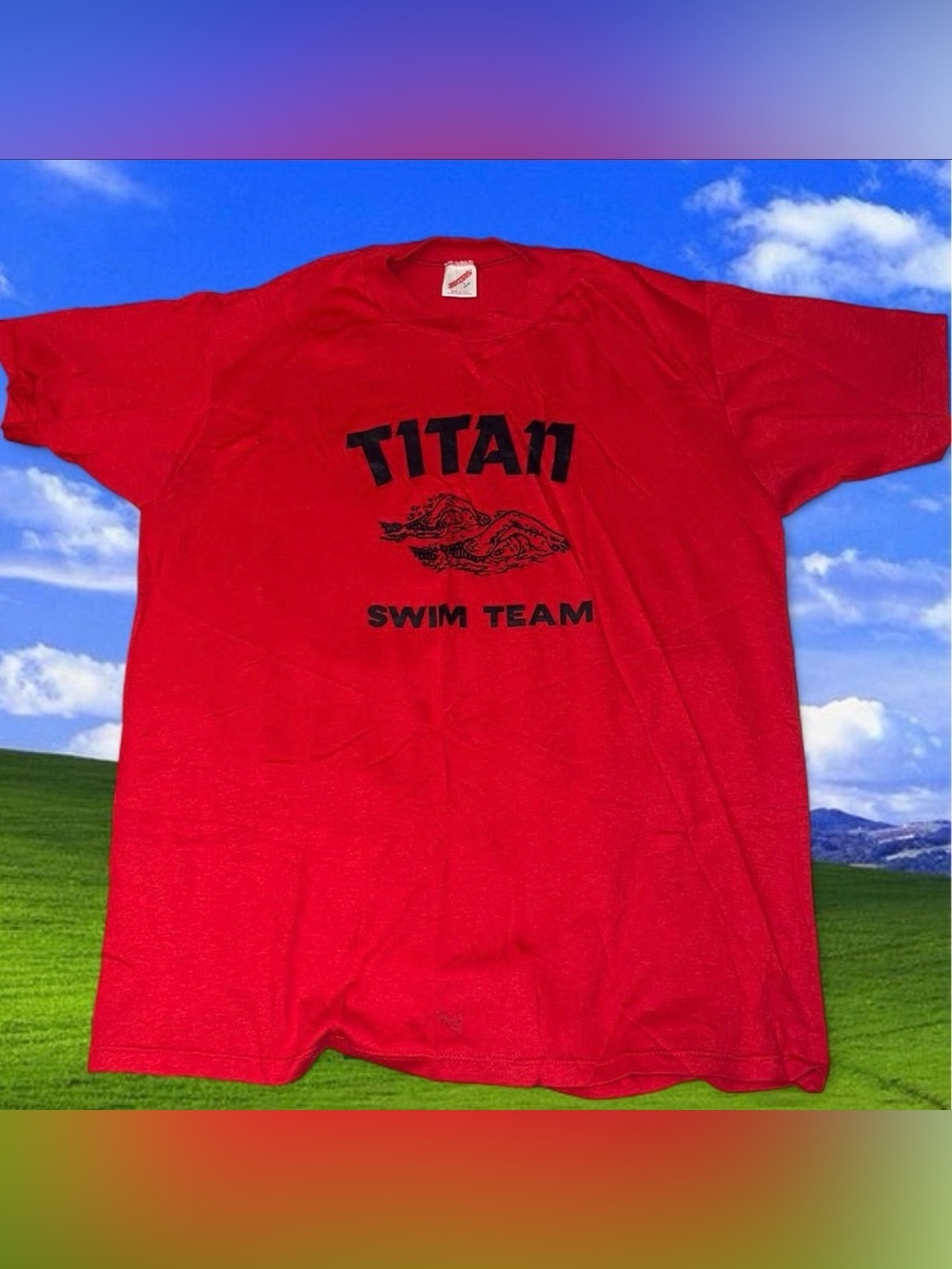Vintage Jerzees Titan Swim Team T-Shirt – Large